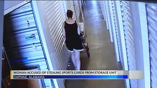 Caught on Camera: Daphne women tries to sell items stolen from storage unit