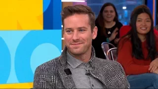 Armie Hammer dishes on 'Call Me by Your Name'