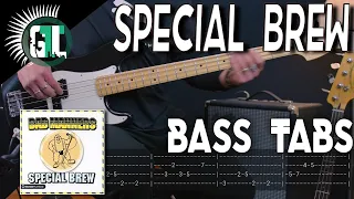 Bad Manners - Special Brew | Bass Cover With Tabs in the Video