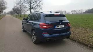 2018 BMW X3 M40i xDrive - engine & exhaust sound + driving