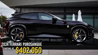 2024 Ferrari Purosangue V12 | Ferrari's SUV | Exterior and Interior Reviews