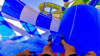 Bowl Waterslide Ride goes wrong at Queen's Park Resort