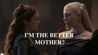 House of the Dragon Rhaenyra vs Alicent Motherhood