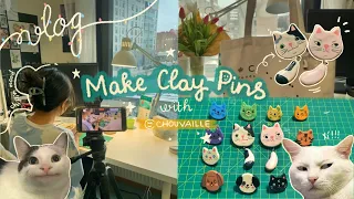 How to make clay pins | all my tips and tricks | chouvaille