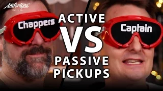 Active Pickups vs Passive Pickups - The Blindfold Challenge!!