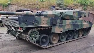 (132) Polish LEOPARD 2PL tank from the 1W.Br.Panc. (02.07.2022, Fort IX Gen. Dąbrowskiego, Warsaw).