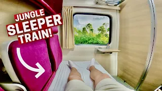 Riding the Overnight Jungle Train (First Class Private Room)