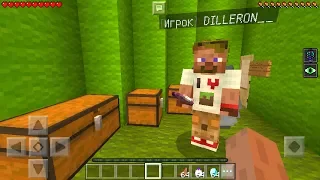 ДИЛЛЕРОН ЗАГРИФЕРИЛ МЕНЯ ! (Анти-Грифер Шоу MINECRAFT PE) 1.1 троллинг в майнкрафте на ТЕЛЕФОНЕ