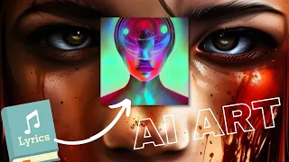 ANIMA lyrics to AI ART ~ Nightcafe ~ [Seasons for Change]