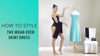 How To Style The Wear-Ever Convertible Travel Skirt Dress by Diane Kroe