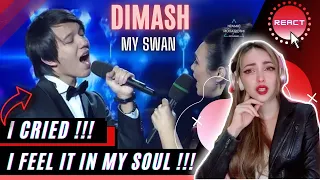 REACTING to DIMASH - MY SWAN ( I cried so much!!! 😭 )