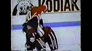 Terry Ryan vs Bryan Berard 1995 CHL All Star game Fight fights WHL OHL