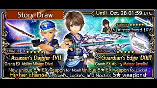 [DFFOO/Global] Noel EX and Locke EX Banner Pulls - Noel is nowhereeee!