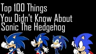 Top 100 Things You Didn't Know About Sonic