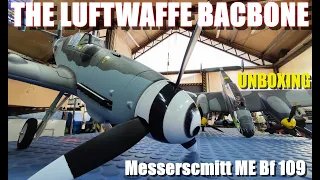 DYNAM Messerschmitt BF-109 EPO 1270mm PNP V2 4S power Unboxing