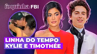 KYLIE JENNER E TIMOTHÉE CHALAMET: EVOLUÇÃO DO RELACIONAMENTO | Foquinha FBI