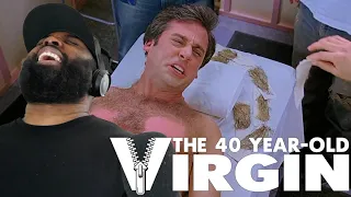 Steve Carrell don't miss!! *THE 40-YEAR-OLD VIRGIN* (2005) Movie Reaction | FIRST TIME WATCHING