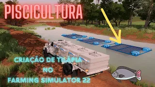 Mod Piscicultura, Criação de Tilápia no Farming Simulator 22