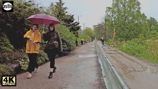 Helsinki Rain Walks: Relaxing Friday Evening Walk from Töölö to Kallio ( 27 May 2022 )