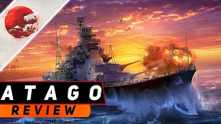 КРЕЙСЕР ATAGO! НОВАЯ СБОРКА! БОСС ЯКУДЗА. МИР КОРАБЛЕЙ/WORLD OF WARSHIPS