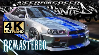 NFS Most Wanted Remastered Brian's R34 VS Razor's BMW M3 GTR
