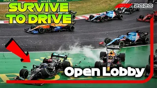 F1 2020 - Open Lobby CHAOS - So Many Cars Off The Track!