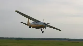 Cessna 207 Low Pass