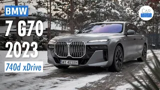 BMW Serii 7 2023 740d xDrive G70: Nie do zapomnienia - test i jazda próbna