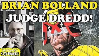 BRIAN BOLLAND Tells Us All About Making JUDGE DREDD Comics As We Look at His ORIGINAL ART!