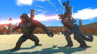 King Kong vs MechaGodzilla 2021 - Animal Revolt Battle Simulator