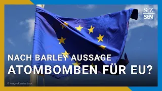 Atomwaffen für die EU? Debatte nach Äußerung von Barley