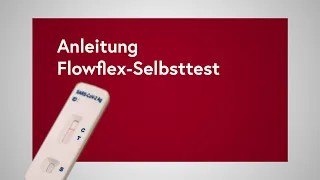 Antigen-Selbsttests für Schülerinnen und Schüler der Sekundarstufe II – Flowflex