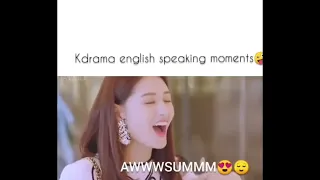 Kdrama teaching us English *hilarious*