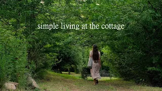 Life at the cottage- a slow living, silent vlog