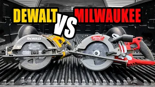 DeWalt vs Milwaukee Rear Handle Saws | 2830 vs DCS578X1