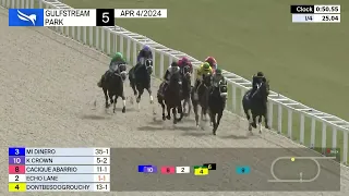 Gulfstream Park Carrera 5 - 4 de Abril 2024