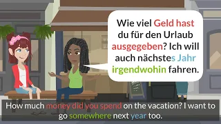 #27 Deutsche Dialoge  | Deutsch A2-B1 | Deutsch lernen | german dialogues | learn german