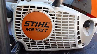 How To Repair A Stihl MS193T That Has Been Straight Gassed And Won't Start