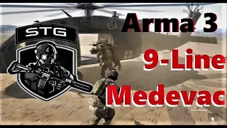 9 Line Medevac! - Arma 3 - MILSIM Gamepaly