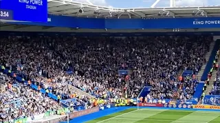 Incredible Atmosphere From Everton Fans Against Leicester City  I  Leicester 1-2 Everton