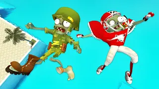 PvZ: Ragdolls Jumps & Falls [GMOD] - Episode 57