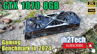 GTX 1070 8GB in 2024. Is it worth it? YES!!! Test with a Ryzen 5 7600x.