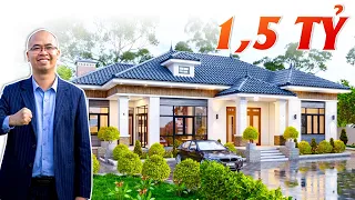 Mẫu Nhà Vườn Mái Nhật 4 Phòng Ngủ Đẹp Trị Giá 1.5 Tỷ Tại Bình Giang Tỉnh Hải Dương I House Beauty