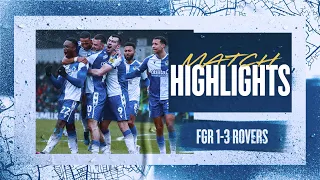 Match Highlights | Forest Green Rovers 1-3 Rovers