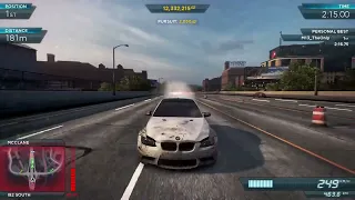 BMW M3 Coupe vs Mercedes Benz SL 65 AMG - Most Wanted 8 from Need for Speed Most Wanted - M13