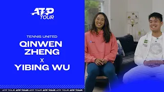 Qinwen Zheng 🤝 Yibing Wu | Tennis United