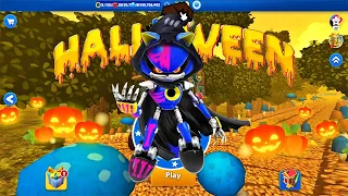 Sonic Dash - Reaper Metal Sonic Unlocked and Fully Upgraded Halloween Update Gameplay