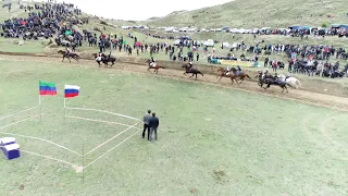 В с.Ансалта Ботлихского района прошли конные скачки, памяти Магомедтагира Абдулбасирова - 01.05.2023