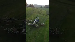 Lohnunternehmen Moser aus dem Allgäu gibt alles beim Schwadern 🔥🔥