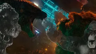 Godzilla and Kong roar off but with different roars